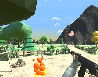 Low Poly FPS Game Pau Bartolomé